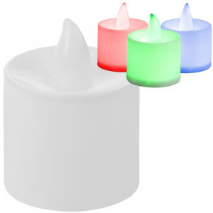 6x Wkład Led Do Znicza Świeczka Lampka Multikolor