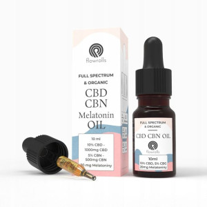 Olejek Full Spectrum CBD + CBN + Melatonina NA SEN FLOWROLLS
