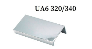 Uchwyt Meblowy Krawędziowy Chrom Błysk 320/340 Ua6