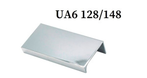 Uchwyt Meblowy Krawędziowy Chrom Błysk 128/148 Ua6