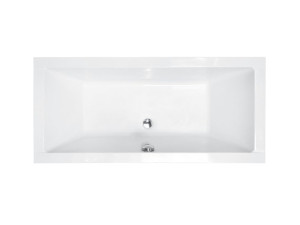 BESCO QUADRO wanna prostokątna 190×90 WAQ-190-PK + SYFON