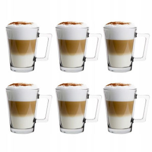 Szklanka Kubek Do Kawy Latte Herbaty 270 Ml