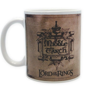 Kubek oryginalny 320ml LORD OF THE RINGS mapa