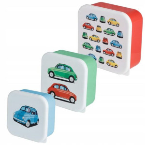 FIAT 500 lunchbox śniadaniówka 3w1 auta oryginał