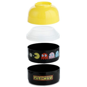 Pac-Man Pacman lunchbox śniadaniowka 3w1