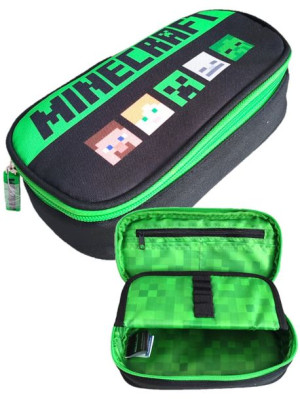 Piórnik szkolny tuba saszetka Minecraft