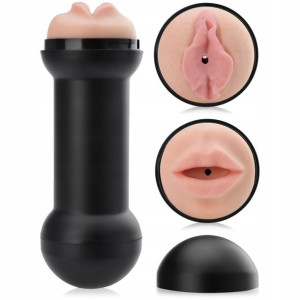 Usta Do Orala Pochwa Do Ruchania Masturbator 2w1