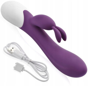 Wibrator G-spot Podgrzewany 45stc Z Sex Królikiem