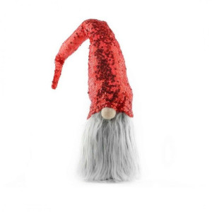 Krasnal Świąteczny Boże Narodzenie Stojący 40 Cm Z Pluszu Ksn04cze