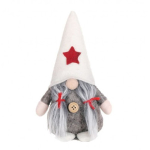 Krasnal Świąteczny Boże Narodzenie 19 Cm Z Pluszu Ksn08b