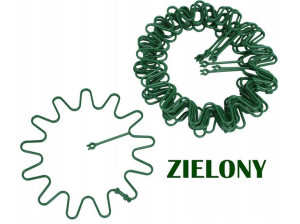 10x ZIELONA Podpora Obejma Kwiatów Hortensji 21cm