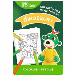 Trefl Kolorowanka Koloruję I Zgaduję. Dinozaury