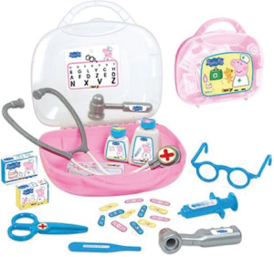 Świnka Peppa Walizka Doktora - Smoby - 340101