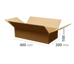 Pudło klapowe 400x200x100 mm 10szt