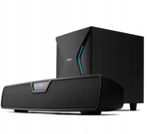 EDIFIER G7000 czarny soundbar bluetooth gamingowy z subwooferem USB s/pdif