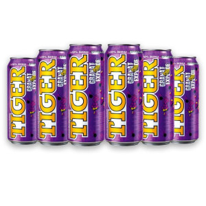 Tiger Granat Explode Gazowany napój energetyzujący 500 ml x 6 sztuk