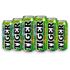 Tiger UFO Gazowany napój energetyzujący 500 ml x 6 sztuk