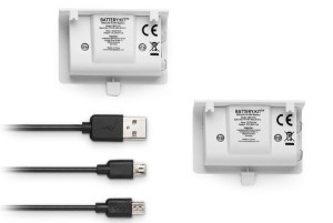 snakebyte Battery:Kit akumulatory 2x800 mAh Xbox One biały
