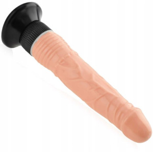 Wibrator Z Przyssawką Giętki Penis Z Wibracjami