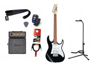 Gitara Elektryczna + Wzmacniacz 1w Kabel Zestaw