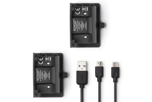 snakebyte Battery:Kit akumulatory 2x800 mAh Xbox One czarny