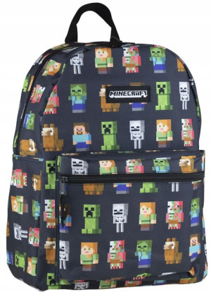 Plecak młodzieżowy MINECRAFT MULTI CHARACTER