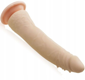 Aksamitne Miękkie Dildo Sztuczny Penis Cyberskóra