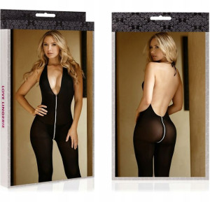 Wyzywający Kombinezon Bodystocking Kryjące Body