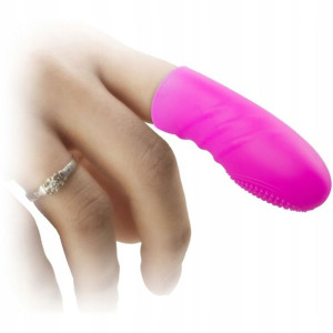 Stymulator Łechtaczki Nasadka Sex Gadżet Na Palec