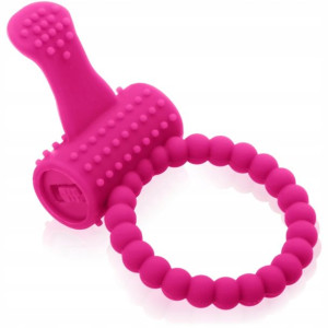 Pierścień Ring Na Penisa Z Wibracjami + Wypustka