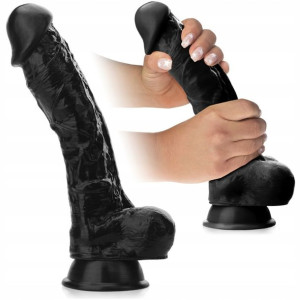 Duży Realistyczny Penis Z Przyssawką Żylaste Dildo