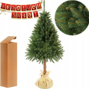 Choinka Sztuczna Świerk Na Pniu 220 Cm + Gratisy