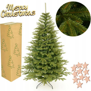 Choinka Świerk Gęsty Pe Lux 220 Cm + Gratisy