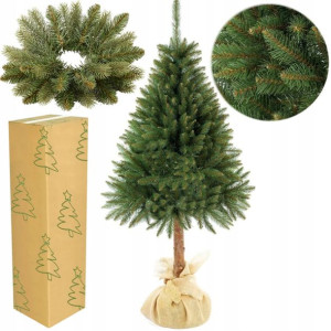 Choinka Sztuczna Świerk Na Pniu 220 Cm + Gratisy