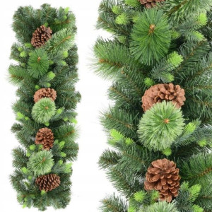 Girlanda Choinkowa Łańcuch 260 Cm Świąteczna