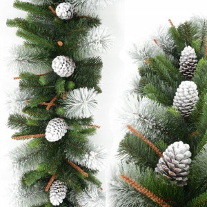 Girlanda Choinkowa Łańcuch 260 Cm Świąteczna