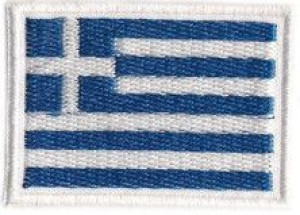 Flaga Grecji GRECJA NASZYWKA 785