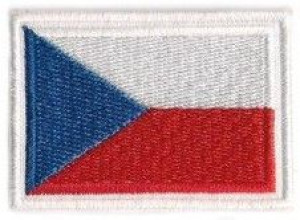 Flaga Czech CZECHY NASZYWKA 782