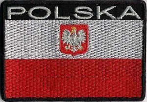 POLSKA Flaga Polski NASZYWKA 1787R
