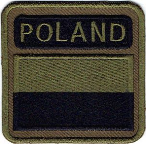 POLSKA Flaga Polski NASZYWKA 750R