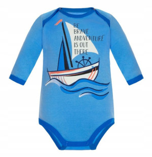 2be3 Body Bawełniane Bodziak SAIL 0-3 mies 62 cm