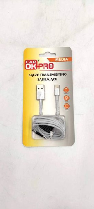 Łącze transm.zasilaj.(*10) iPhone/iPad/iPod CAR OK