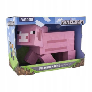 Skarbonka Minecraft Świnka Pig Oryginalna Licencja