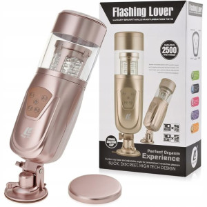 Masturbator Led Rotacyjno-posuwisty 360 Ruchów/min