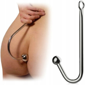 Stalowy Hak Analny Korek Anal Plug Do Podwieszania