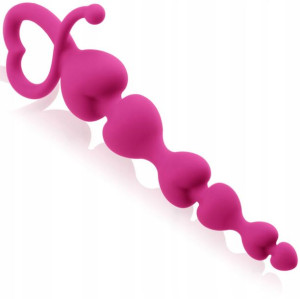 Sex Gadżet - Sonda Analno-pochwowa Kulki Koraliki