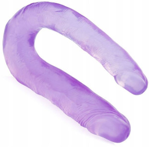 Podwójny Penis Dong Żelowe Dildo Analne I Pochwowe