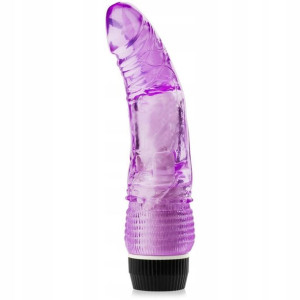 Miękki Sex Wibrator Żelowy Penetrator Penis Giętki