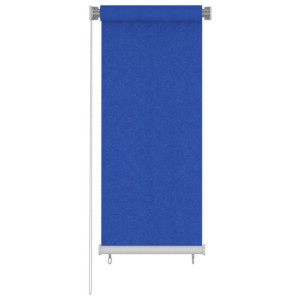 Roleta zewnętrzna, 60x140 cm, niebieska, HDPE