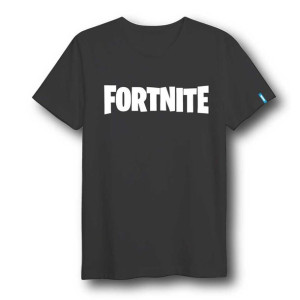 Fortnite T-shirt kids Fortnite logo 176 black